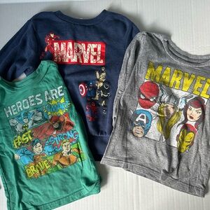 4/5 XS Superhero Long Sleeve Sweatshirt Bundle